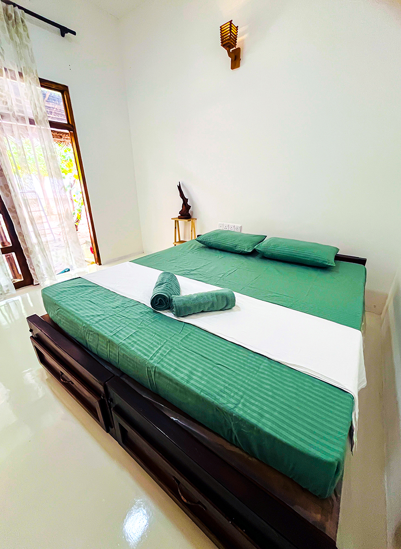AC room at Footmark Surf Stay